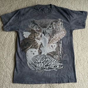 The Mountain Gray Owl Graphic Tee